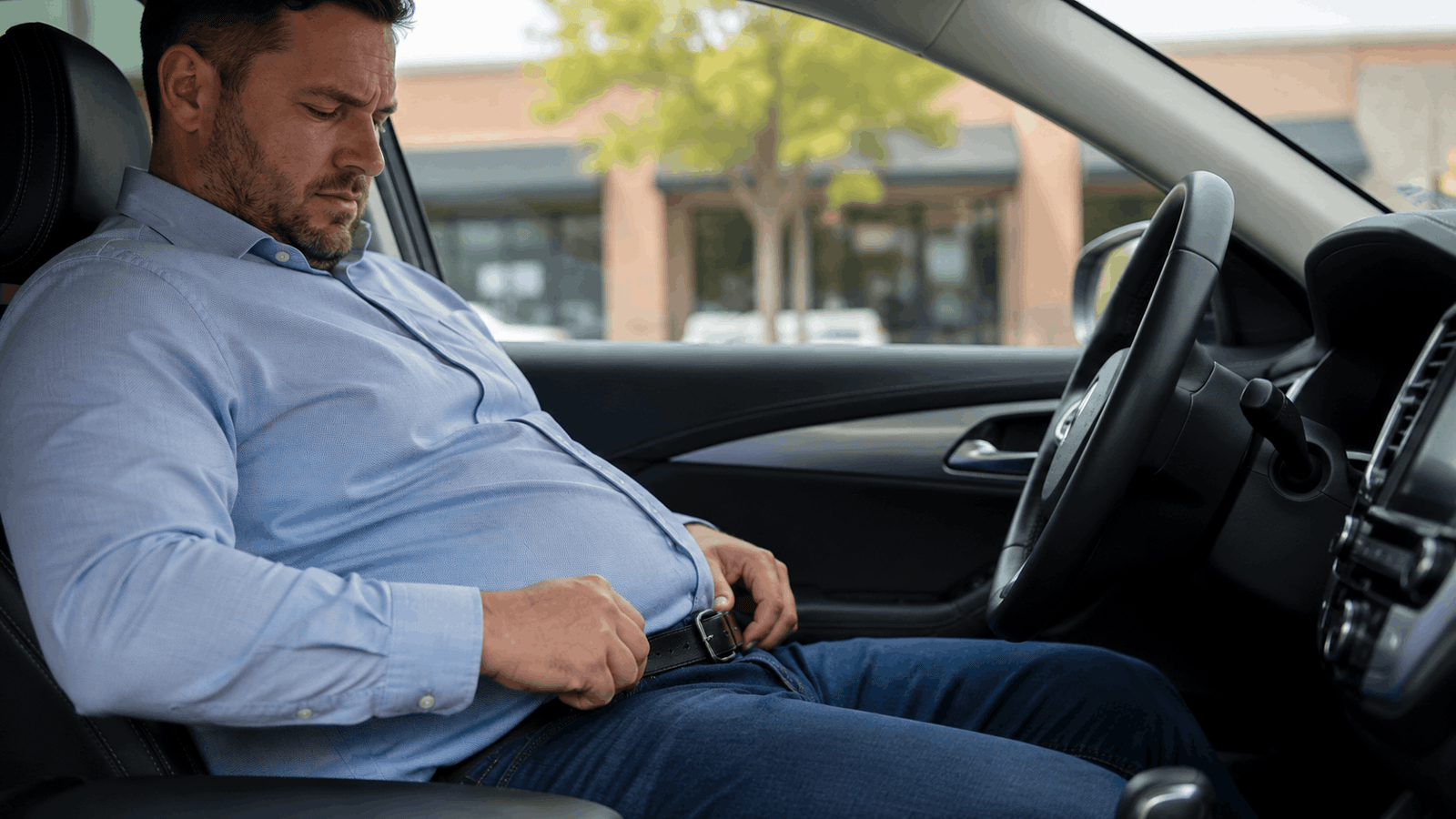 Bloated stomach after eating